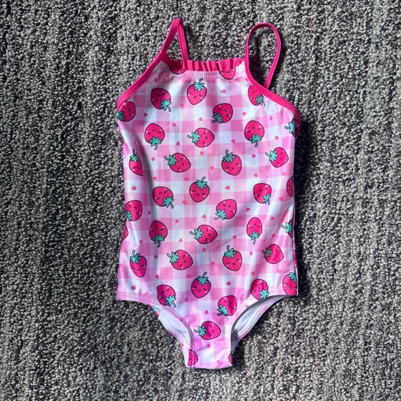 Strawberry Swimsuit Set - Picture 4 of 5